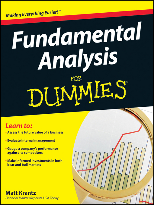 Title details for Fundamental Analysis For Dummies by Matt Krantz - Available